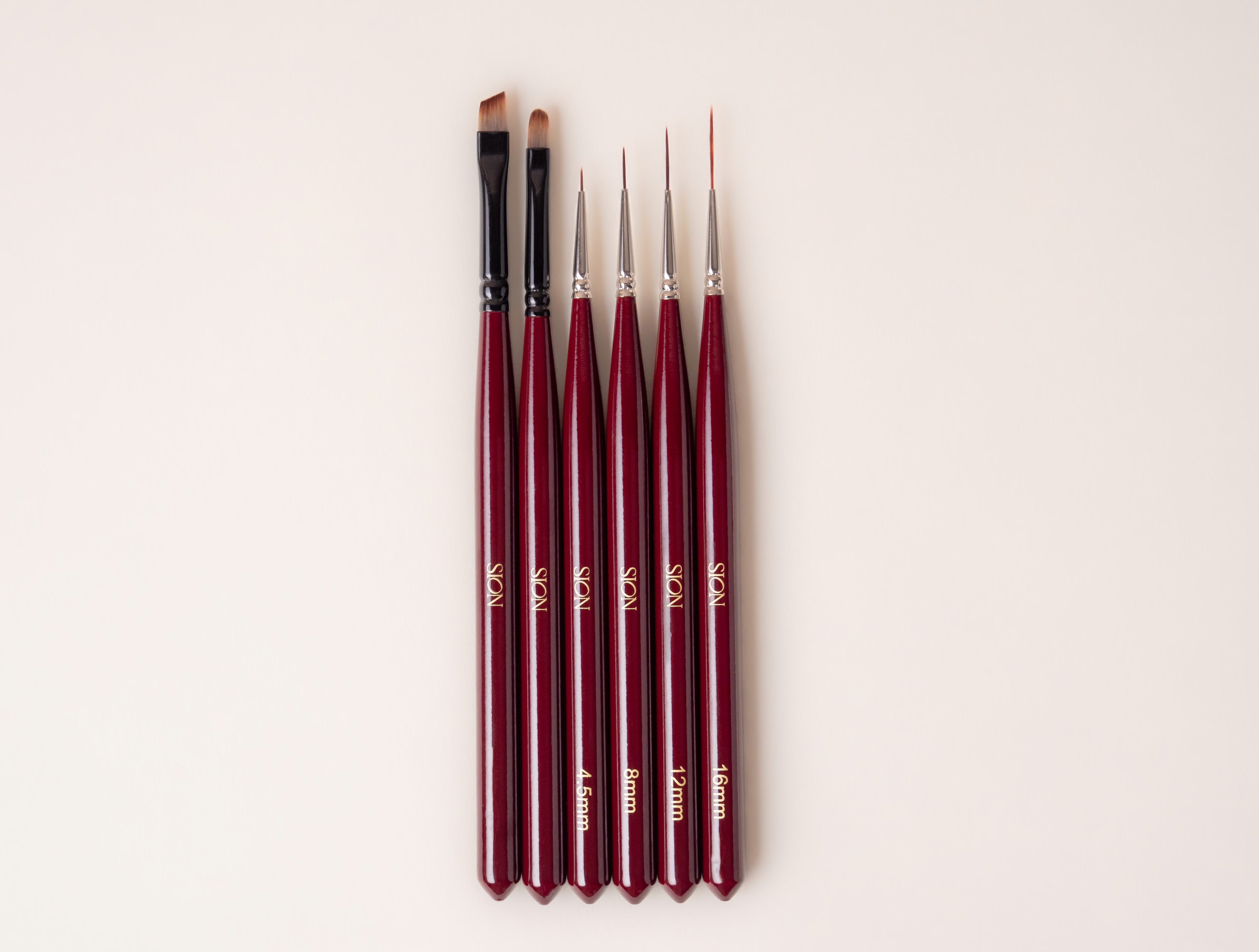 Pro Nail Brush Collection (6-piece set)